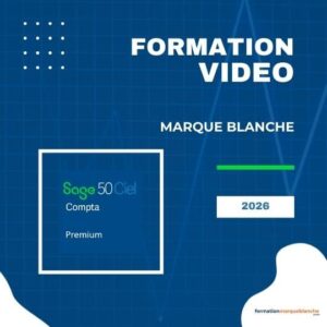 Formation Sage 50c Cloud Premium v6.2 en Marque Blanche – Kit Complet 56 Vidéos